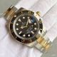 Knockoff Rolex Submariner 2-Tone Black Dial Black Ceramic Bezel Watch (2)_th.jpg